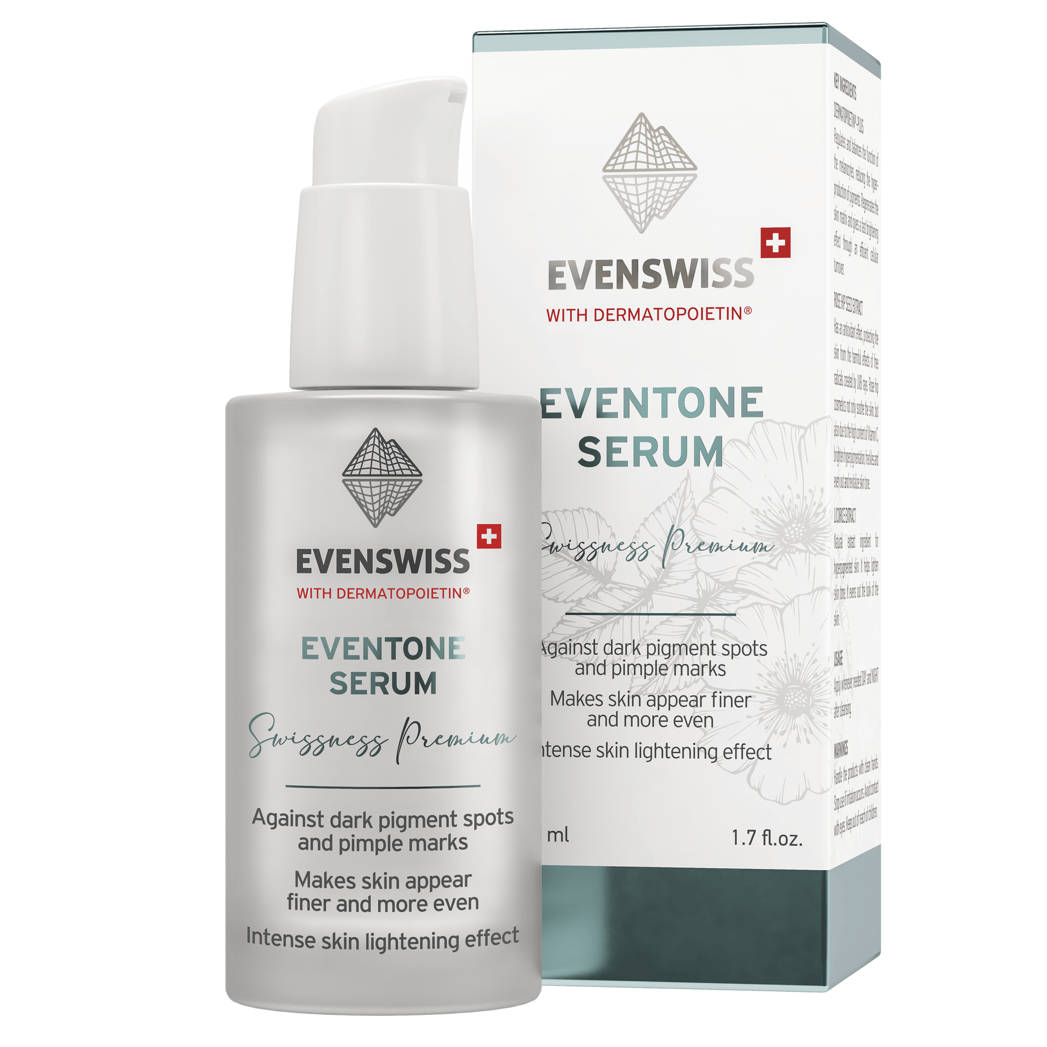 EVENSWISS — Eventone Serum — ādas toni izlīdzinošs serums