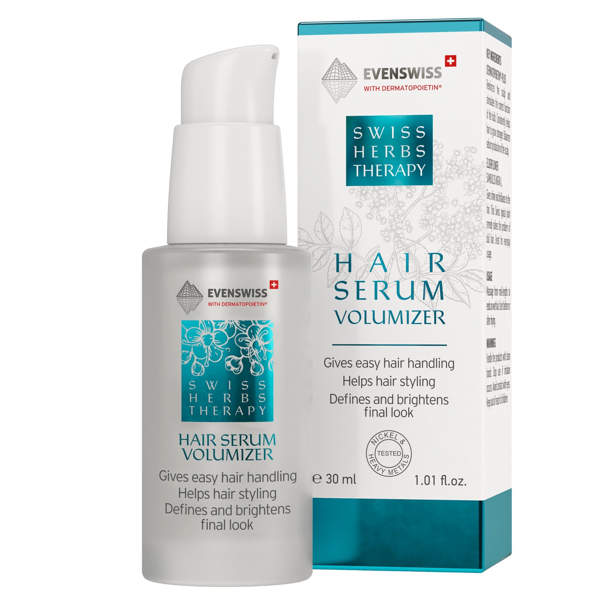 EVENSWISS — Hair Serum Volumizer (Swiss Herbs Therapy) — serums matu apjomam