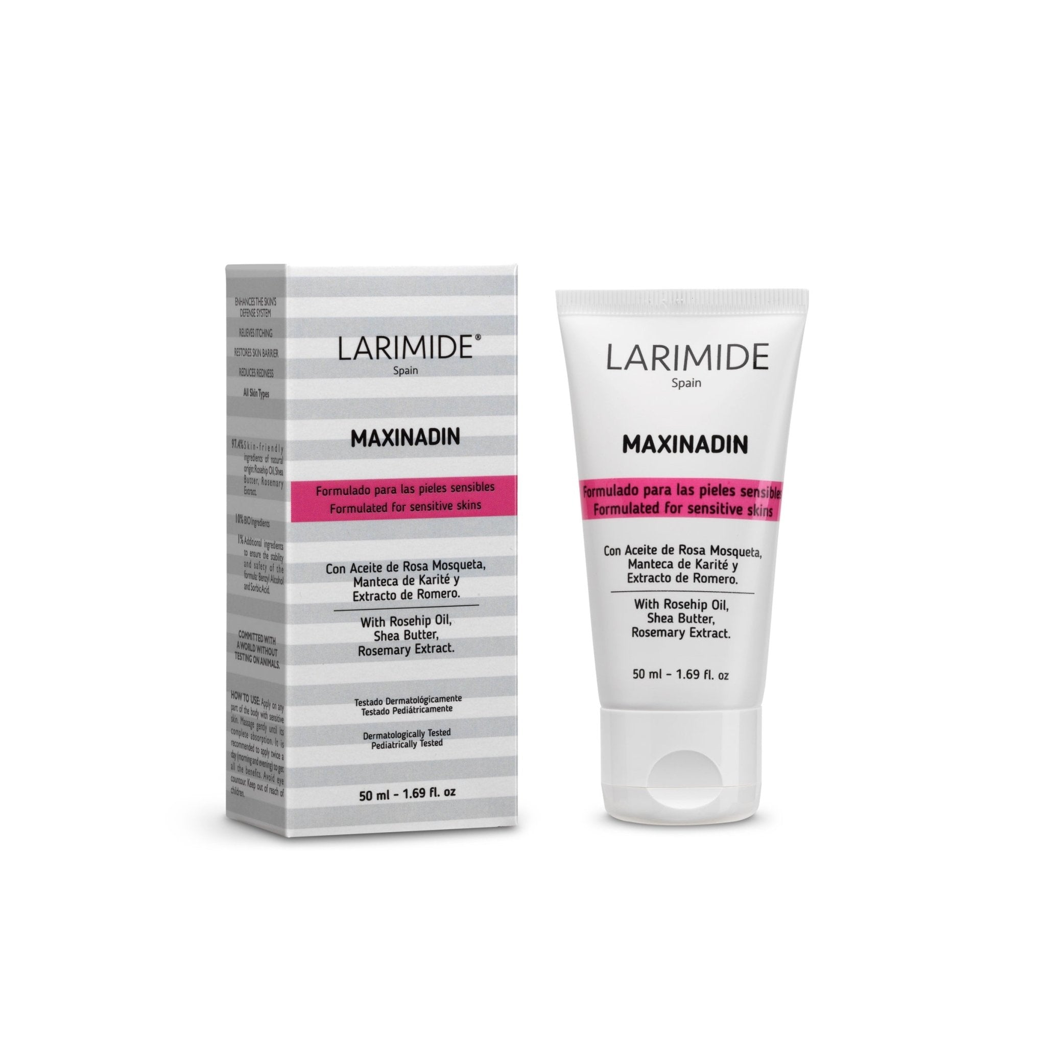 Larimide — MAXINADIN — krēms jutīgai ādai